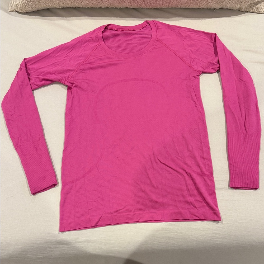 LULULEMON Pink Long Sleeve Shirt